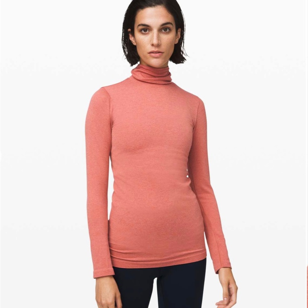 NWT Lululemon Yin Vibes Turtleneck Long Sleeve Top Pullover 4